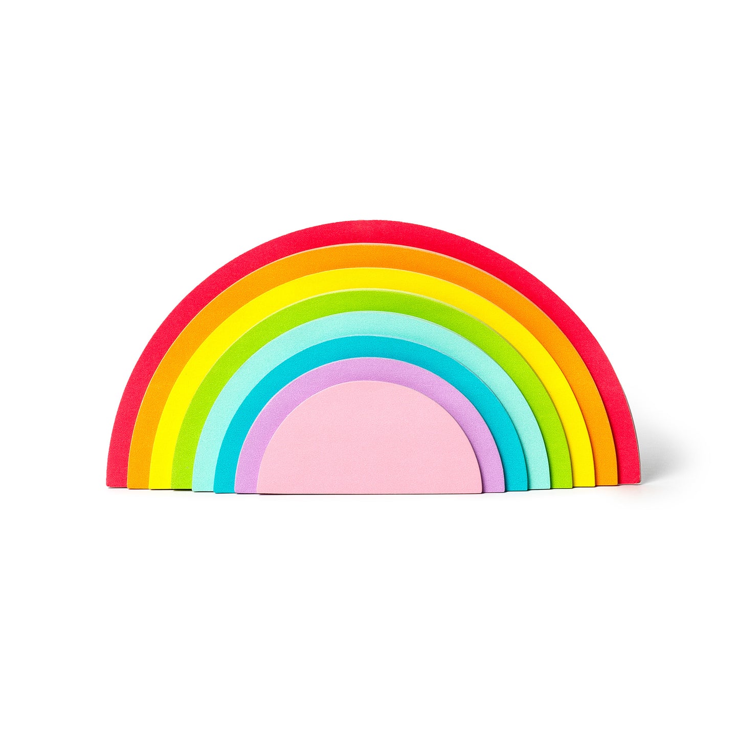 ADHESIVE NOTEPAD - RAINBOW THOUGHTS - RAINBOW / PACK DE 8