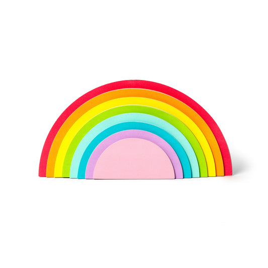 ADHESIVE NOTEPAD - RAINBOW THOUGHTS - RAINBOW / PACK DE 8