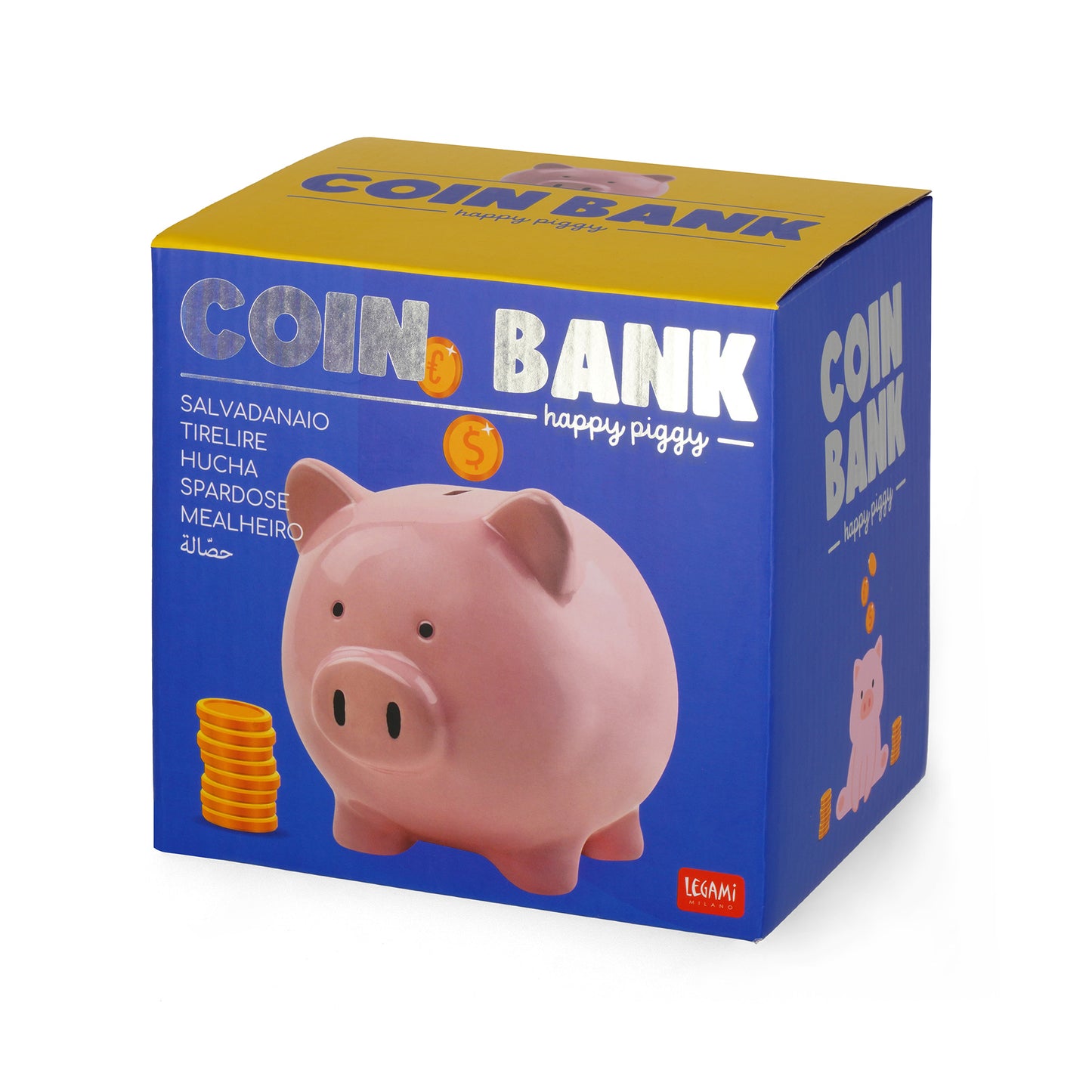 COIN BANK - PIGGY / PACK DE 2