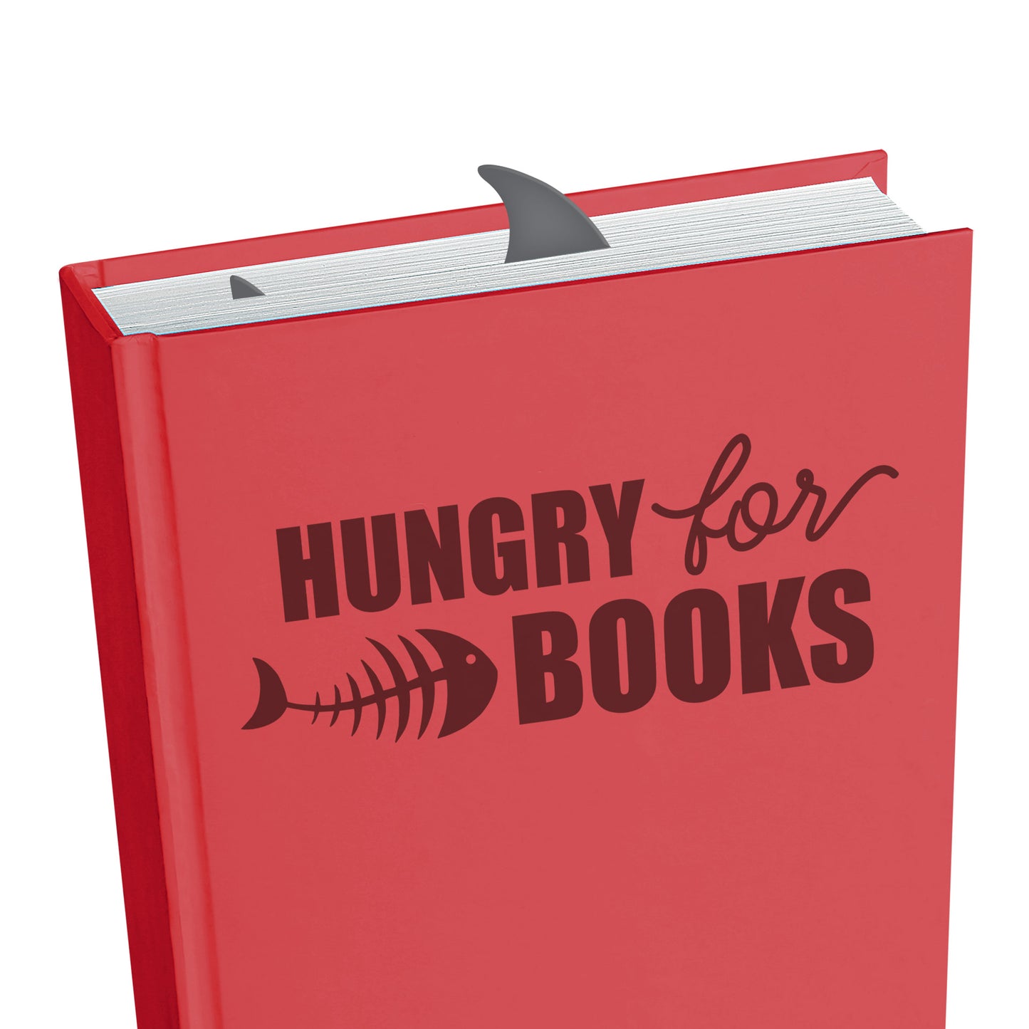 BOOKMARK - HUNGRY FOR BOOKS - SHARK / PACK DE 7