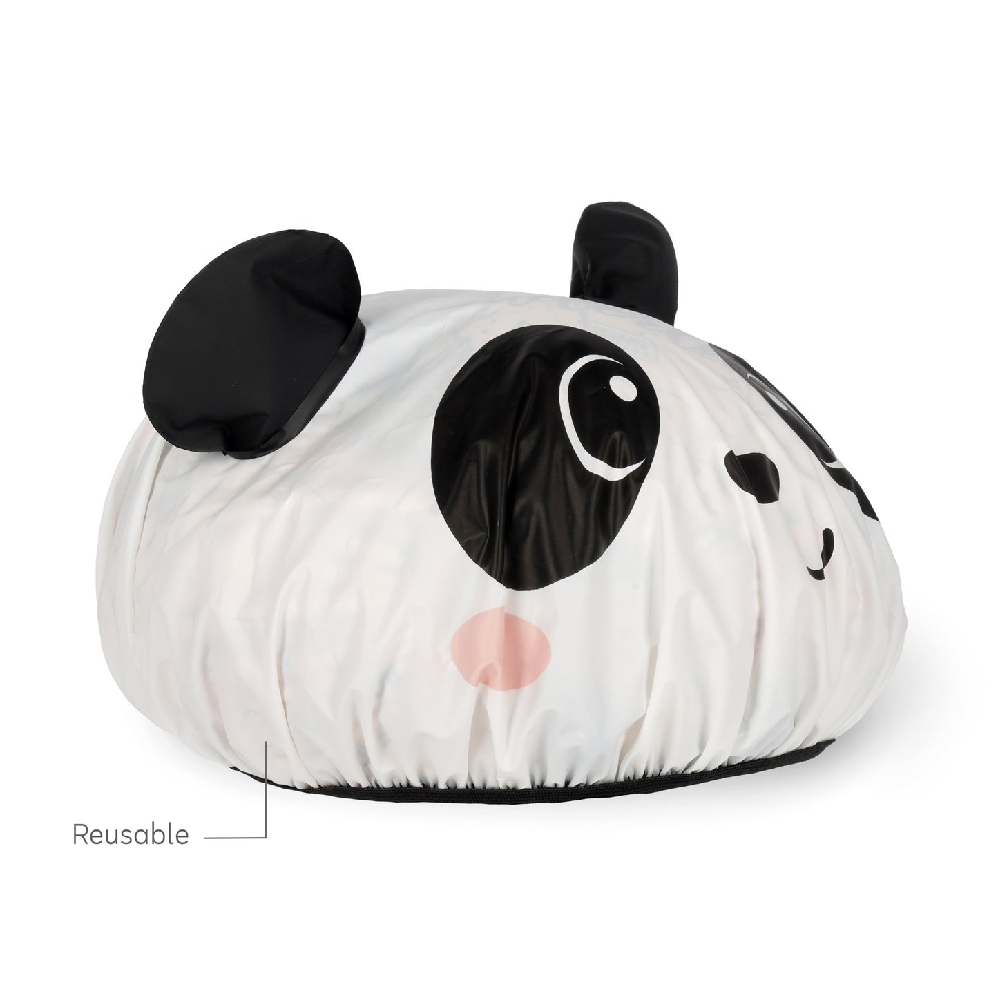 SHOWER CAP - THE SHOWER MUST GO ON - PANDA / PACK DE 6