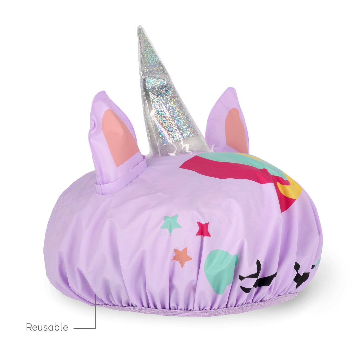 SHOWER CAP - THE SHOWER MUST GO ON - UNICORN / PACK DE 6