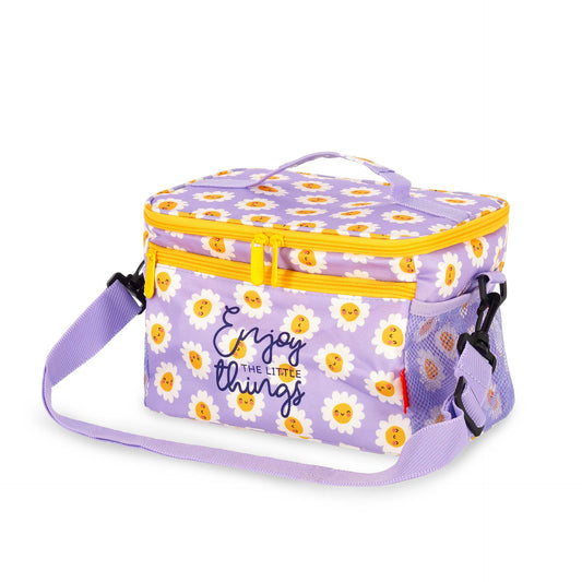 LUNCH BAG 7.7 L - DAISY / PACK DE 2