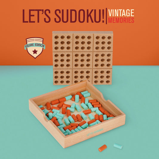 SUDOKU - LET'S SUDOKU! / PACK DE 4