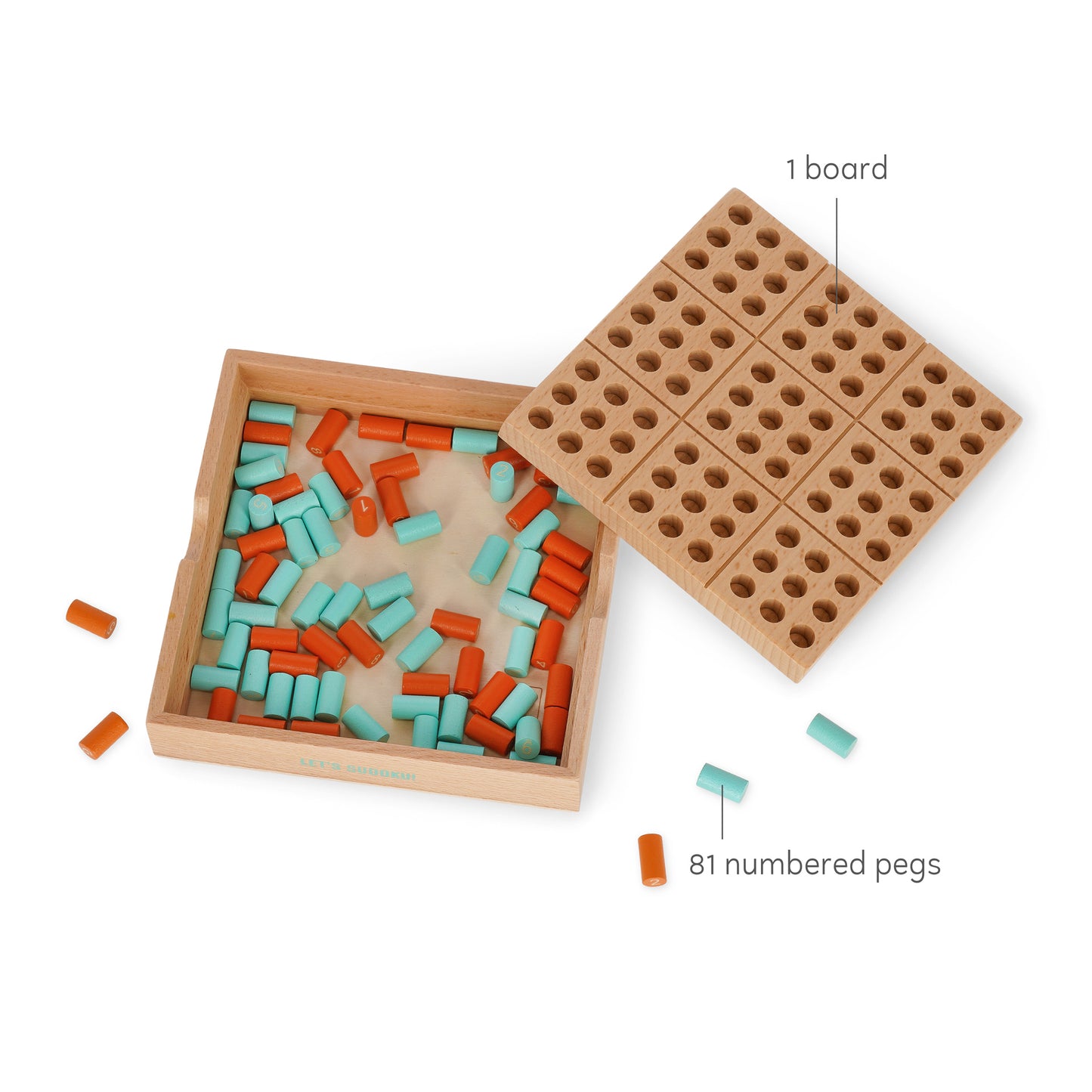 SUDOKU - LET'S SUDOKU! / PACK DE 4