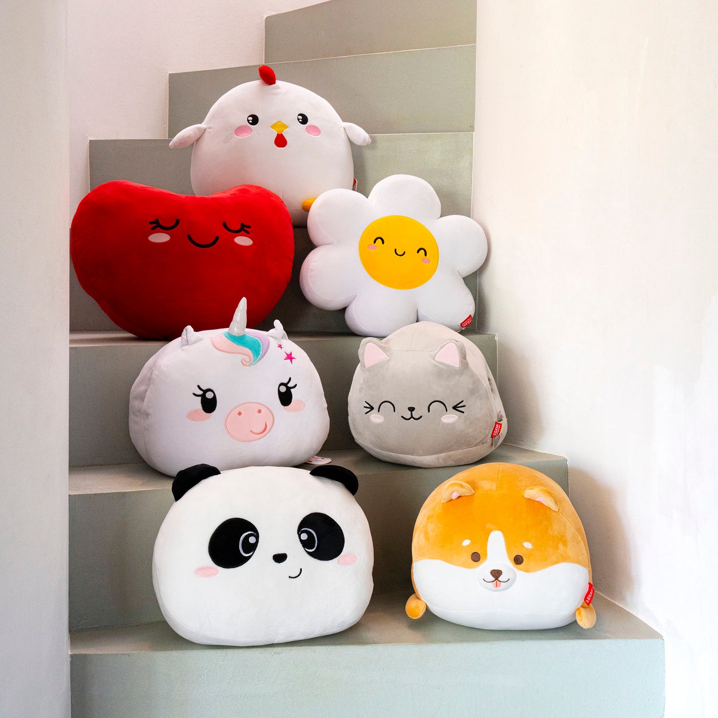 PILLOW - SUPER SOFT! - HEN / PACK DE 2