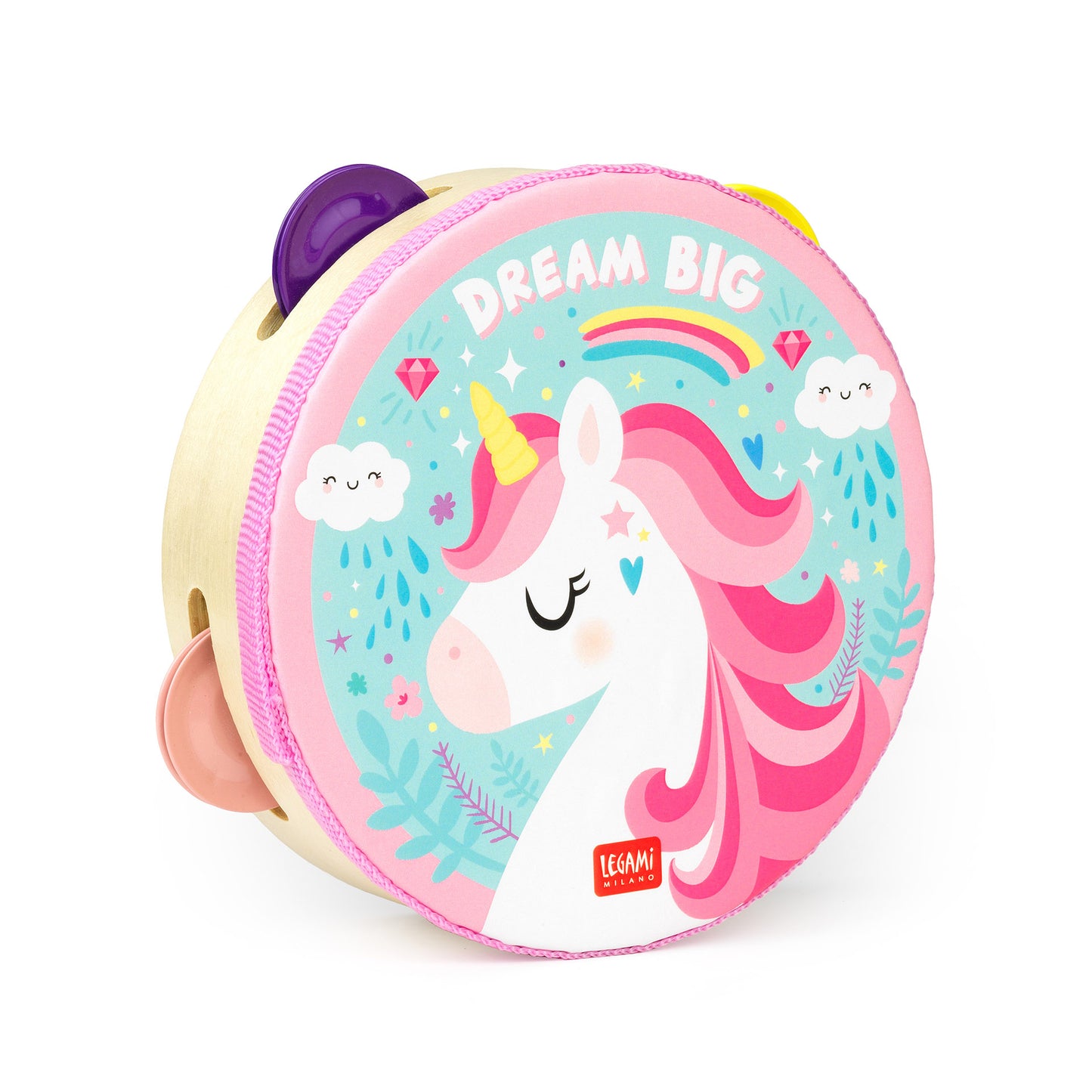 TAMBOURINE	 - SHAKE IT UP! - UNICORN / PACK DE 3