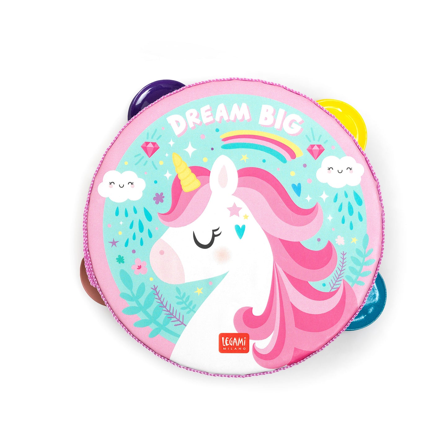 TAMBOURINE	 - SHAKE IT UP! - UNICORN / PACK DE 3