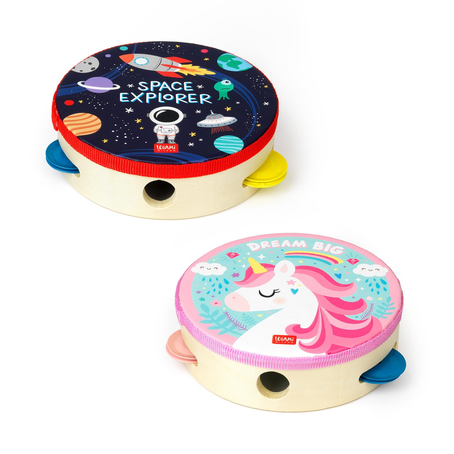 TAMBOURINE	 - SHAKE IT UP! - SPACE / PACK DE 3