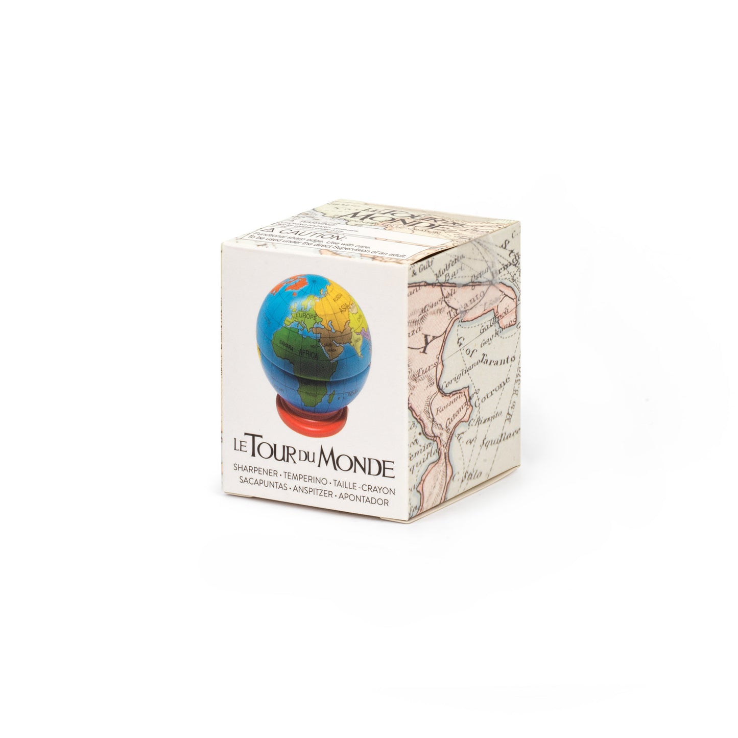 PENCIL SHARPENER - LE TOUR DU MONDE - TRAVEL / PACK DE 12