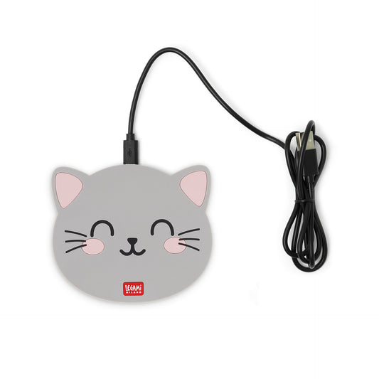 SMARTPHONE WIRELESS CHARGER - SUPER FAST - KITTY / PACK DE 3