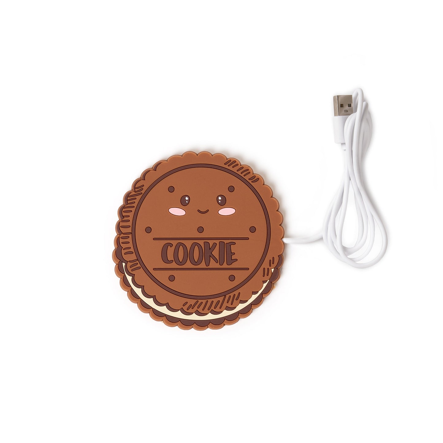 USB MUG WARMER - WARM IT UP - COOKIE / PACK DE 3