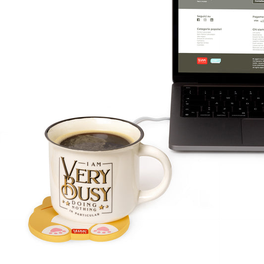 USB MUG WARMER - WARM IT UP - CORGI / PACK DE 4