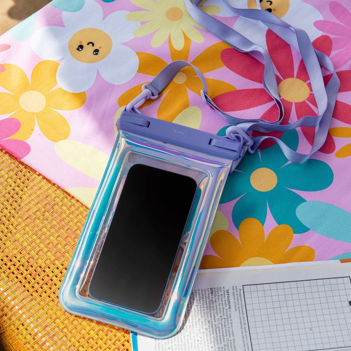 FLOATING W. SMARTPHONE POUCH - FLOATING WATERPROOF SMARTPHONE POUCH - HOLO FAIRY / PACK DE 4